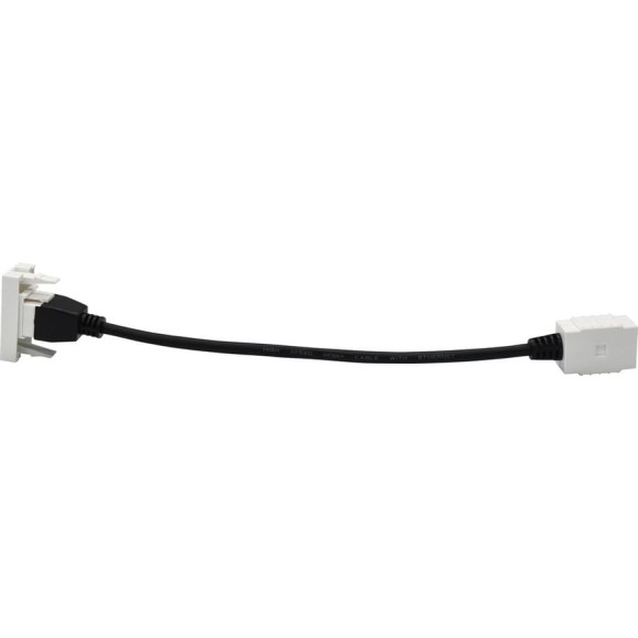 Розетка HDMI IEK PRIMER РКМ-10-00-П M/M (1 мод.) белая PR-KK40D-RH-0-1-K01