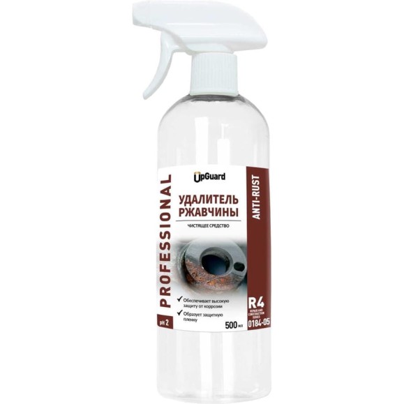 Удалитель ржавчины UPGUARD R4 ANTI-RUST, с триггером, 500 мл, 0184-05 (O184-05)