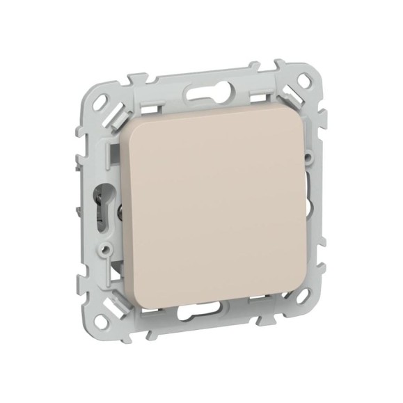 Выключатель 1-клавишный перекрестный IEK FLITE 10А ВС71-1-0-ФлЛ льняной FI-V13-0-10-K88