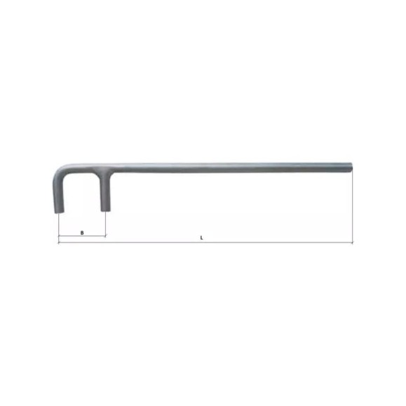 Ключ F-образный GARWIN, 45 мм 604310-45*350