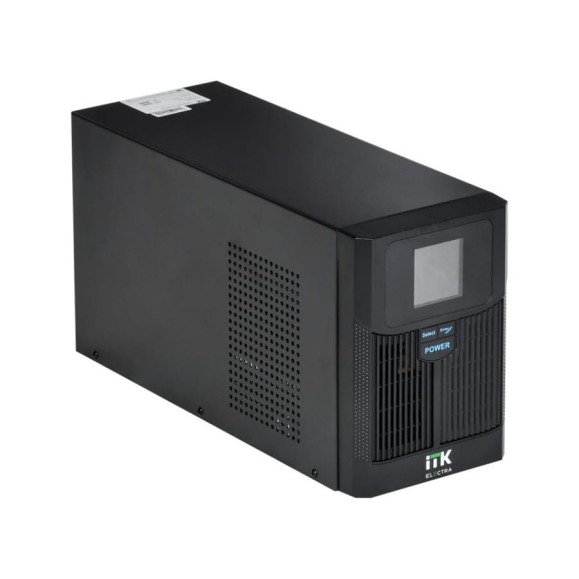 Источник бесперебойного питания ITK ELECTRA LT 1,5кВА/1,2кВт без АКБ USB Schuko ELT-1500VA-1-L-S