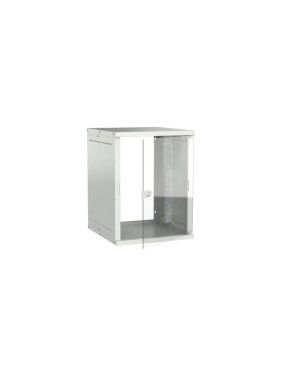 Шкаф настенный GENERICA 15U 600х650мм стеклянная дверь серый LWE3-15U67-GF-G Шкаф настенный GENERICA 15U 600х650мм стеклянная дверь серый LWE3-15U67-GF-G