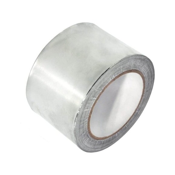 Скотч алюминиевый Stalmax LAL 75 мм (30м) монтажный (арт. 12178) (уп. 16 шт) 12178-023