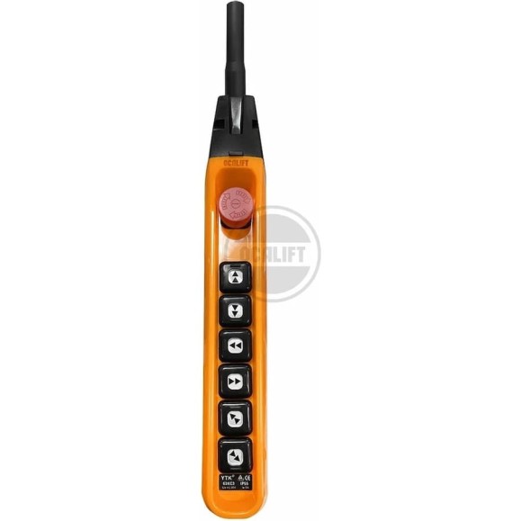 Пульт управления OCALIFT 6 кнопками 2 скорости, стоп, для кран балки, IP55 TNHA1-63FS