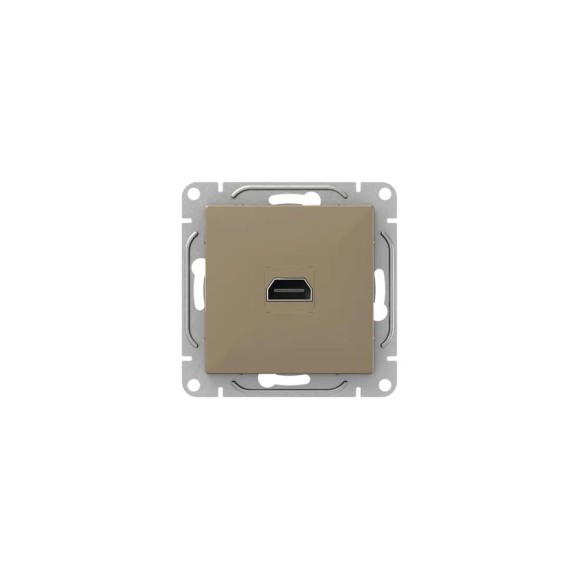 Механизм розетки EKF Эпика HDMI, шампань UP1-SOC-HDMI
