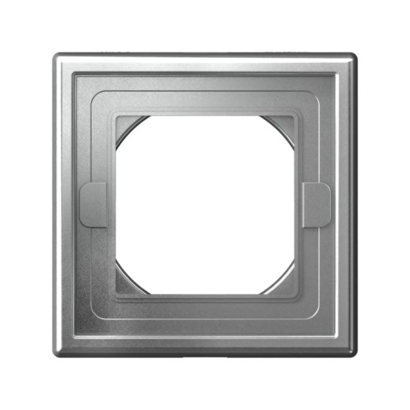 Рамка 1-постовая ArtGallery, IP44, универсальная Systeme Electric Алюминий GAL440301