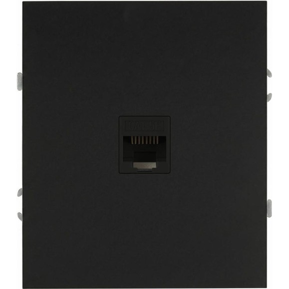Розетка ЭРА Arktik 16-3107-05 информационная RJ45 антрацит Б0070478