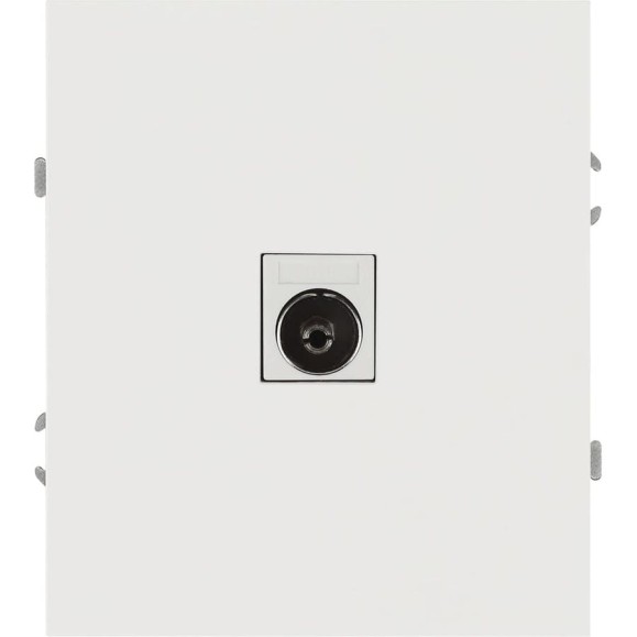 Розетка ЭРА Arktik 16-3101-08 TV одиночная белый матовый Б0070471