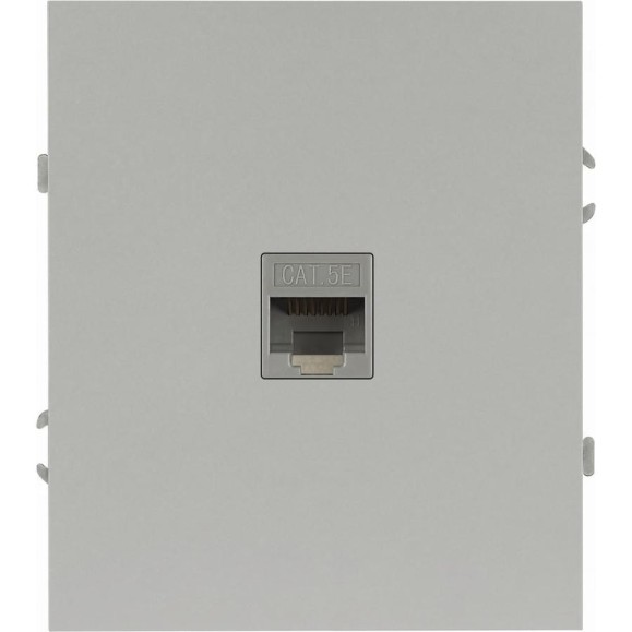 Розетка ЭРА Arktik 16-3107-03 информационная RJ45 алюминий Б0070476