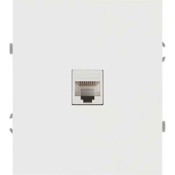 Розетка ЭРА Arktik 16-3107-01 информационная RJ45 белый Б0070474