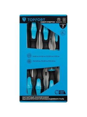 Набор отверток TOPFORT 7 шт (547407) 2100554 Набор отверток TOPFORT 7 шт (547407) 2100554