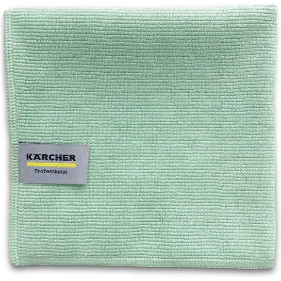 Салфетки из микроволокна Karcher Advanced, 32х32 см, зеленые 6.999-398.0 Салфетки из микроволокна Karcher Advanced, 32х32 см, зеленые 6.999-398.0