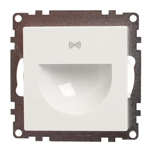 Механизм подсветки встраиваемой LED c датчиком движения STEKKER 250В, 1W, 4000К, серия Катрин, белый, 50279