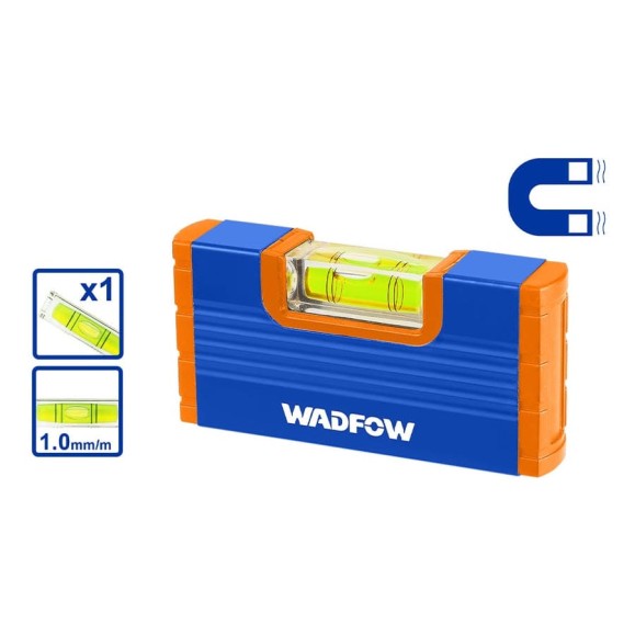 Короткий магнитный уровень 100 мм 20/120 WadFow WSL0G20