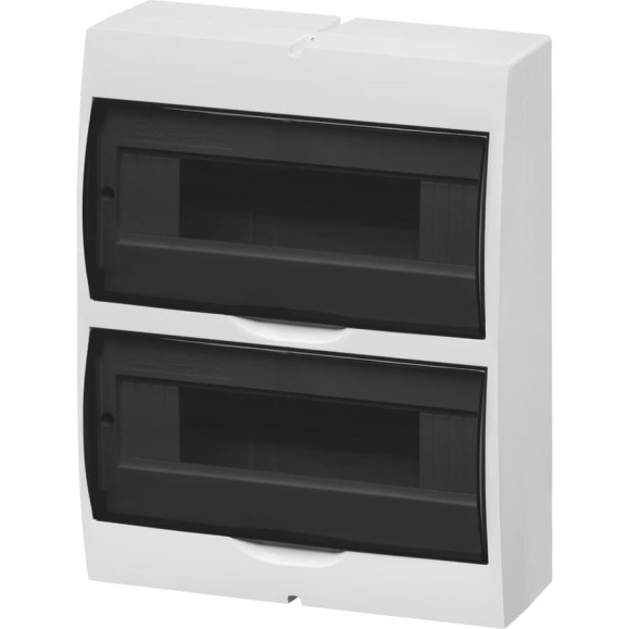 Щит TDM ELECTRIC ЩРН-П-24 модуля, навесной, пластик, белый, дымчатая дверца, без шин, IP41 TDM SQ0901-0077 Щит TDM ELECTRIC ЩРН-П-24 модуля, навесной, пластик, белый, дымчатая дверца, без шин, IP41 TDM SQ0901-0077