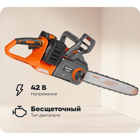 Пила аккумуляторная DAEWOO DACS 1642Li SET