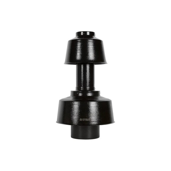 Оголовок вертикальный с ветрозащитой STOUT SCR-8125-800012 традиц. коакс. D PEE9H4MMB42LVE