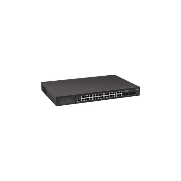 Коммутатор SKAT PoE-M-24G-4G-4S управляемый L2+ PoE Plus, 400Вт, порты: 24-Ethernet, 4-Uplink, 4-SFP 4092 Коммутатор SKAT PoE-M-24G-4G-4S управляемый L2+ PoE Plus, 400Вт, порты: 24-Ethernet, 4-Uplink, 4-SFP 4092