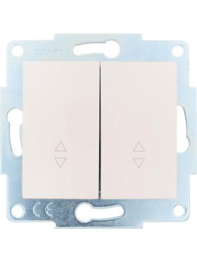 Выключатель Lezard ASTI проходной 2-ой крем механизм 7081-0388-106
