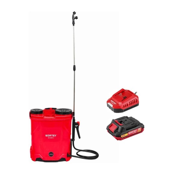 Опрыскиватель ранцевый аккумуляторный WORTEX KS 1220 Li ALL1 XLT SET, 2334102, ЦИ-5703285666