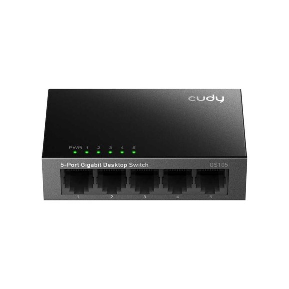 Коммутатор Cudy GS105 в металлическом корпусе с 5 гигабитными портами 10000148971 Коммутатор Cudy GS105 в металлическом корпусе с 5 гигабитными портами 10000148971