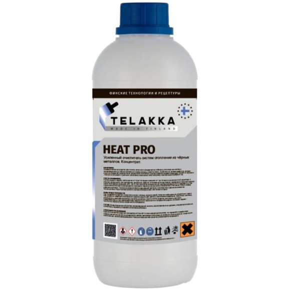 Средство для промывки системы отопления Telakka HEAT PRO 1л 4673763647919 Средство для промывки системы отопления Telakka HEAT PRO 1л 4673763647919