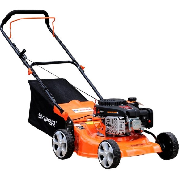 Газонокосилка бензиновая SKIPER GW461 (46 см, ручной, LC 3,5 лс, стал.дека, тр-сб.60 л,+НОЖ) 00-00014629