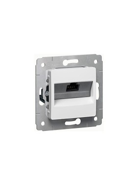 Информационная розетка Legrand Cariva - RJ45 - категория 6 UTP - White 773641