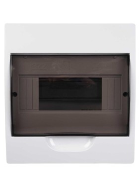 Распределительный бокс модульный навесной Jazzway PDB/W 1008 белый с прозрачной крышкой 8 модулей (Щ 5071667 Распределительный бокс модульный навесной Jazzway PDB/W 1008 белый с прозрачной крышкой 8 модулей (Щ 5071667