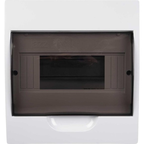 Распределительный бокс модульный навесной Jazzway PDB/W 1008 белый с прозрачной крышкой 8 модулей (Щ 5071667 Распределительный бокс модульный навесной Jazzway PDB/W 1008 белый с прозрачной крышкой 8 модулей (Щ 5071667