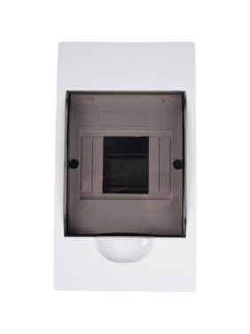 Распределительный бокс модульный навесной Jazzway PDB/W 1004 белый с прозрачной крышкой 4 модуля (ЩР 5071643 Распределительный бокс модульный навесной Jazzway PDB/W 1004 белый с прозрачной крышкой 4 модуля (ЩР 5071643