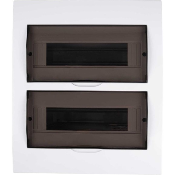 Распределительный бокс модульный встраиваемый Jazzway PDB/R 1024 белый с прозрачной крышкой 24 модул 5071773 Распределительный бокс модульный встраиваемый Jazzway PDB/R 1024 белый с прозрачной крышкой 24 модул 5071773
