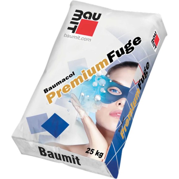 Затирка для швов эластичная BAUMIT Baumacol PremiumFuge, Бермуда, 25 кг (1657)