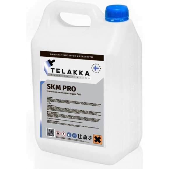 Усиленная смывка краски с металла Telakka SKM PRO 25 кг 4673763647728 Усиленная смывка краски с металла Telakka SKM PRO 25 кг 4673763647728