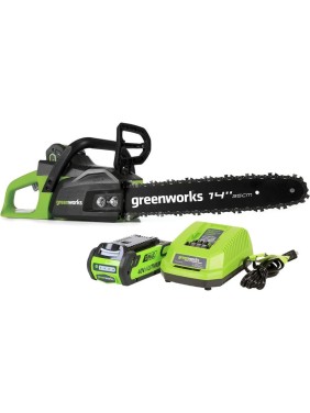 Аккумуляторная бесщеточная цепная пила Greenworks GD40CS15 40V с АКБ 2 А*ч и ЗУ 2005707UA