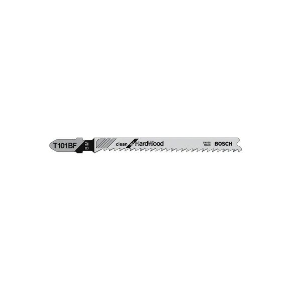 Пилки T101BF для лобзика 25 шт. (74 мм; BIM) BOSCH 2.608.634.988