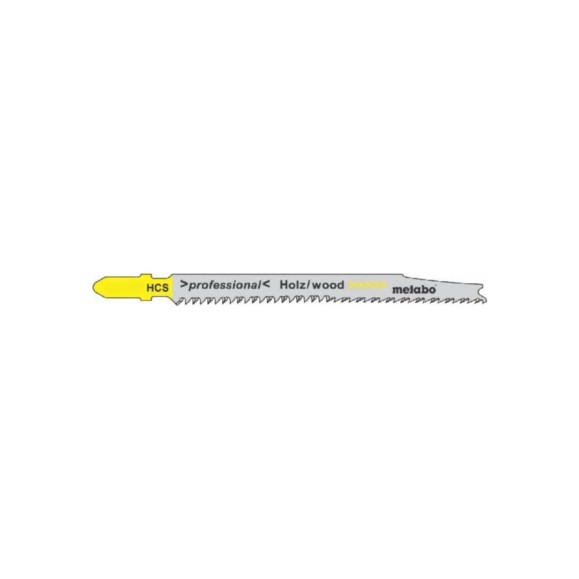 Пилки T101B по дереву Professional 25 шт. (75х2,5 мм; HCS; точный рез) Metabo 623691000 Пилки T101B по дереву Professional 25 шт. (75х2,5 мм; HCS; точный рез) Metabo 623691000