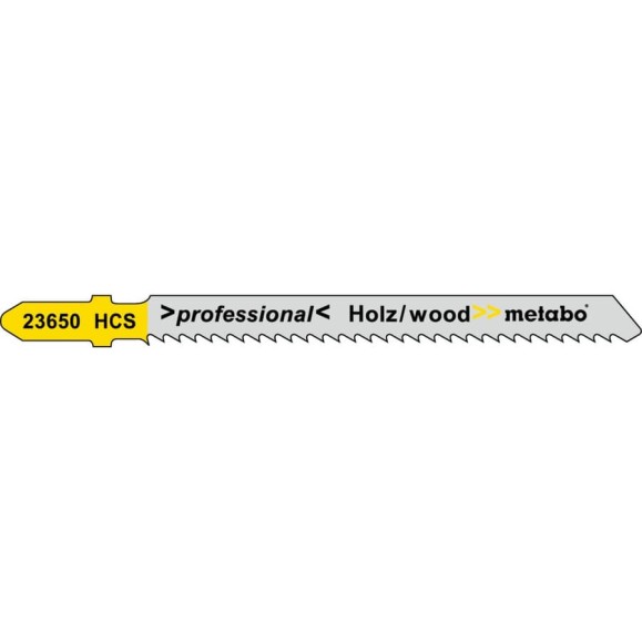 Пилки по дереву T101BR (75х2.5мм, HCS, обратный зуб) Metabo 623650000 Пилки по дереву T101BR (75х2.5мм, HCS, обратный зуб) Metabo 623650000