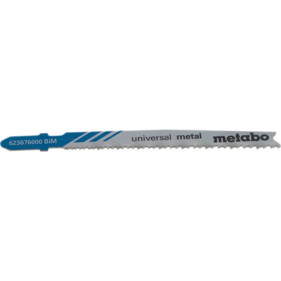 Пилки по стали и цветным металлам T123X (74 мм, progressiv, HSS, 25 шт.) Metabo 623620000 Пилки по стали и цветным металлам T123X (74 мм, progressiv, HSS, 25 шт.) Metabo 623620000