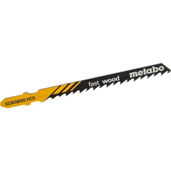 Пилки T144D по дереву Professional 3 шт. (75х4 мм; HCS; быстрый рез) Metabo 623964000 Пилки T144D по дереву Professional 3 шт. (75х4 мм; HCS; быстрый рез) Metabo 623964000