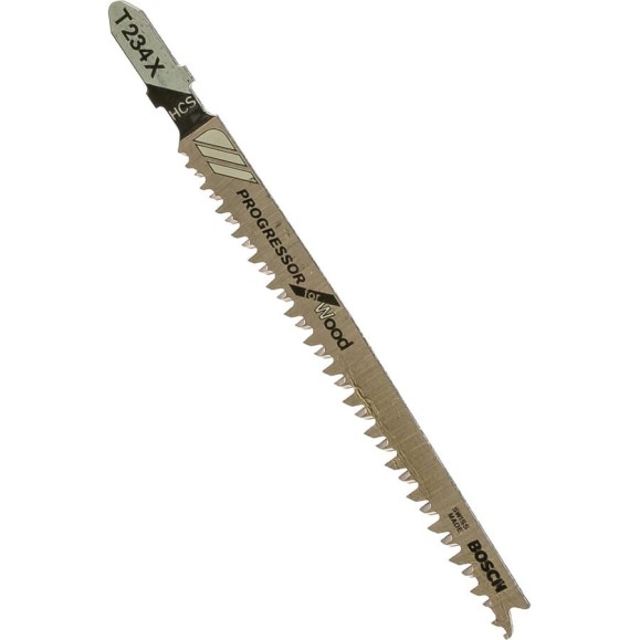 Полотна пильные Т234Х Progressor for Wood для лобзика 100 шт. (91 мм; HCS) BOSCH 2.608.633.A41