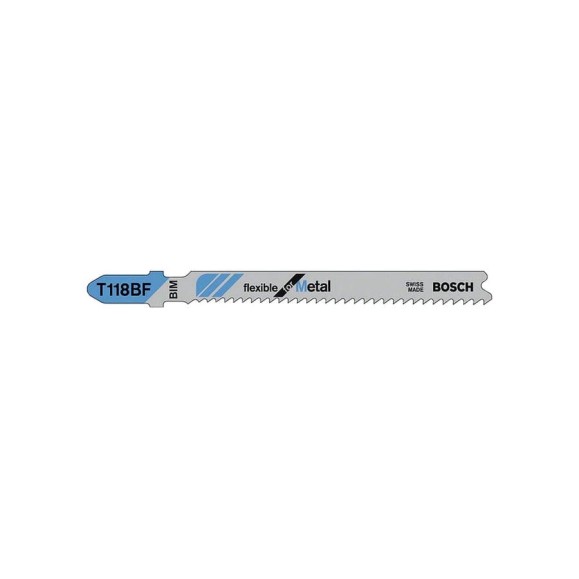 Пилки T118BF для лобзиков 100 шт. BIM BOSCH 2.608.634.586