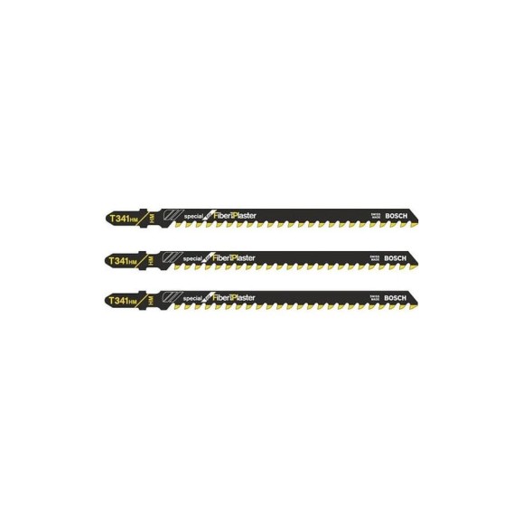 Пилки для лобзика (106 мм; 3 шт.) T341HM Bosch 2608633176