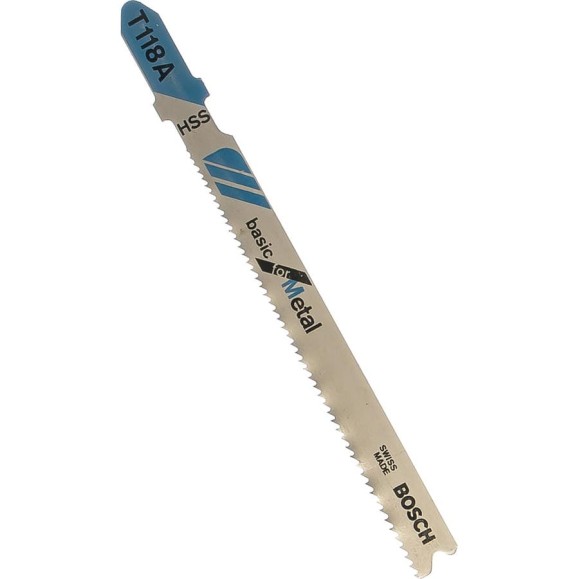 Пилки T118A 100 шт. по металлу для лобзика Bosch 2.608.631.964