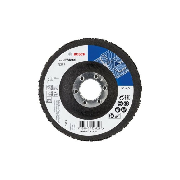 Круг зачистной Best for Metal (115х22.2 мм) Bosch 2608607632 Круг зачистной Best for Metal (115х22.2 мм) Bosch 2608607632