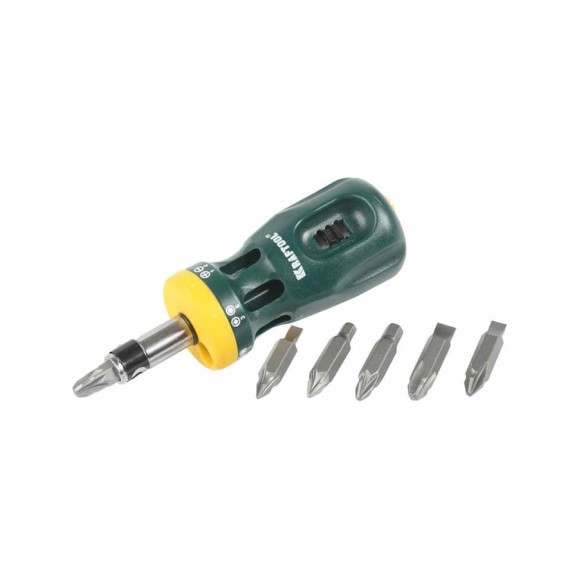 Реверсивная отвертка с битами BIT LOCK 12 в 1 KRAFTOOL 26161-H13