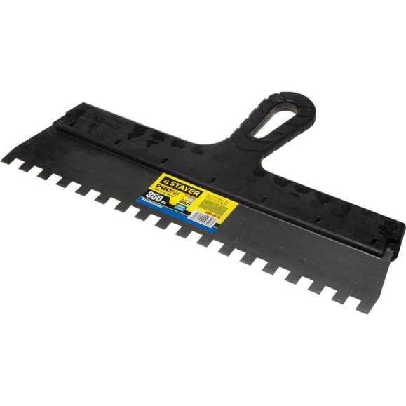 Зубчатый шпатель STAYER 1009-35-10 Зубчатый шпатель STAYER 1009-35-10