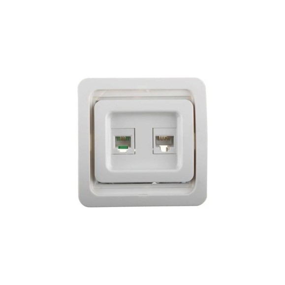 Комбинированная розетка СВЕТОЗАР CITY SV-54119-W Комбинированная розетка СВЕТОЗАР CITY SV-54119-W