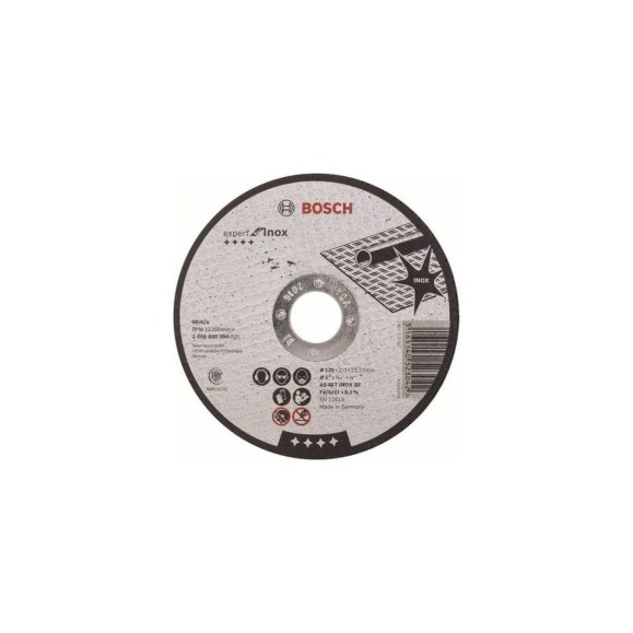 Диск отрезной по нержавеющей стали 125х22,2 мм Bosch 2.608.600.094