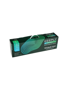 Комплект тёплого пола KEEPLY 160 Вт/м, Optimal, 1,5 м.кв, 240 Вт KPL006502